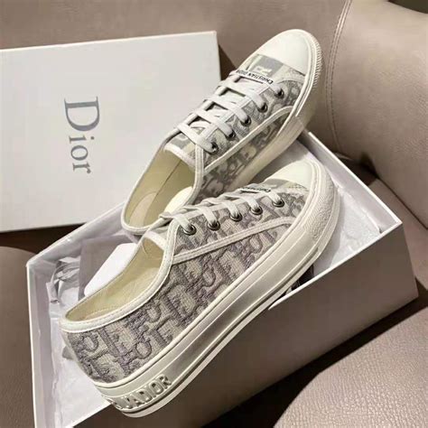 walk and dior sneakers.